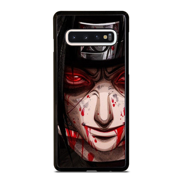 UCHIHA ITACHI NARUTO BLOOD FACE. Samsung Galaxy S10 Case Cover