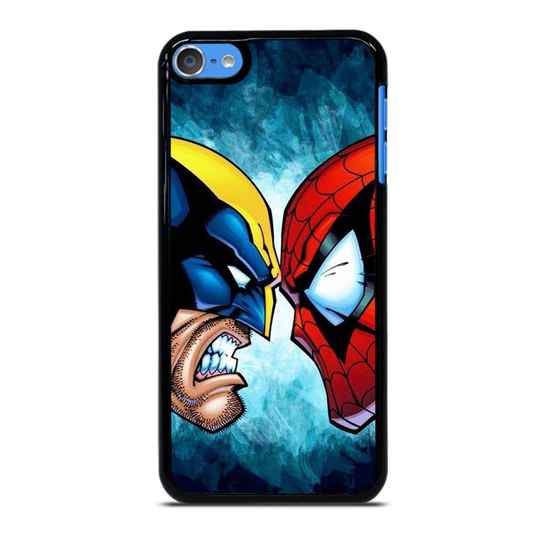 SPIDERMAN VS WOLVERINE MARVEL COMICS iPod Touch 7 Case Cover