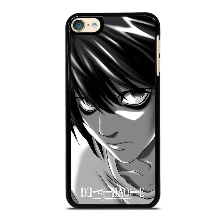 DEATH NOTE ANIME L LAWLIET FACE iPod Touch 6 Case Cover