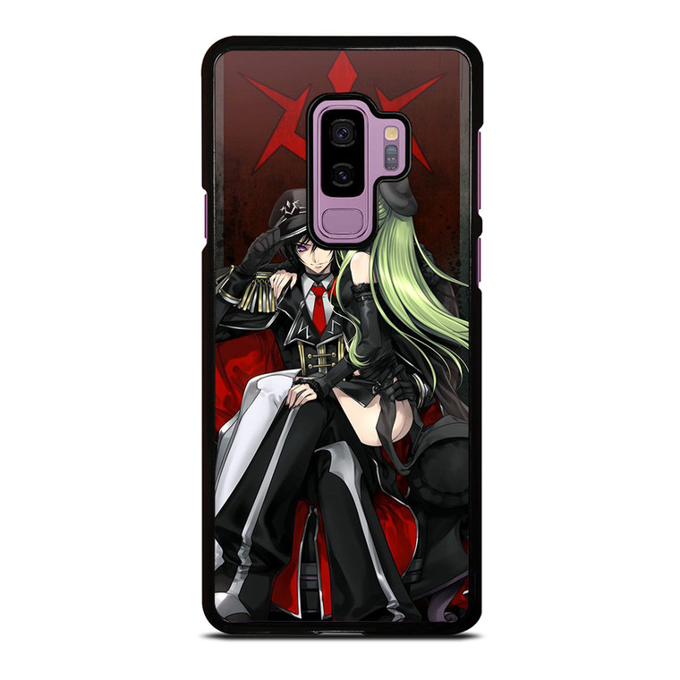 CODE GEASS LELOUCH CAMPEROUGE AND C.C ANIME MANGA Samsung Galaxy S9 Plus Case Cover