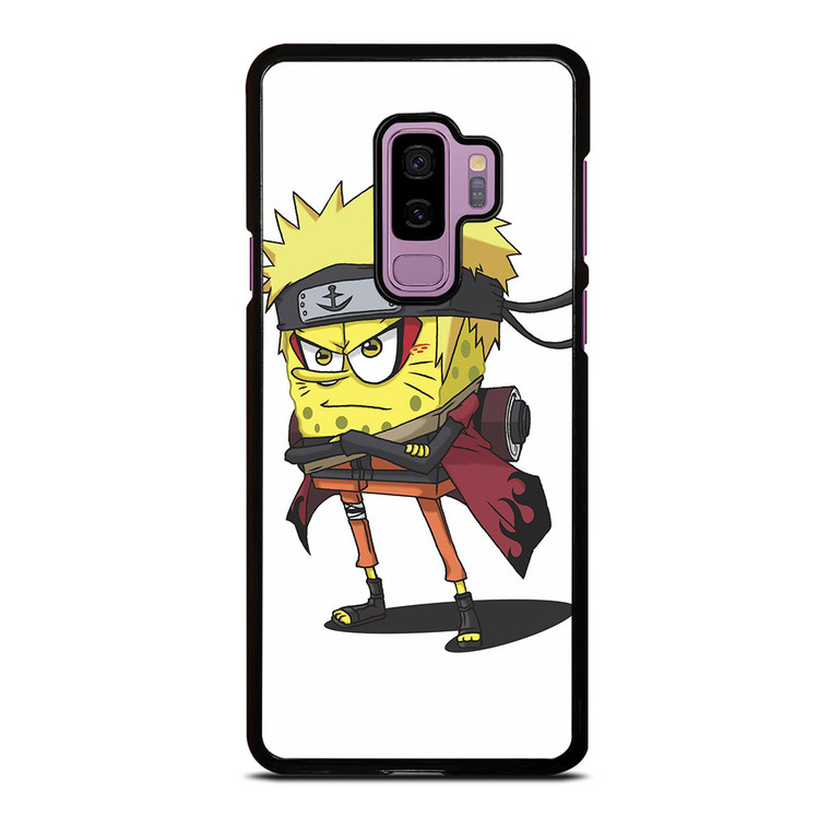 SPONGEBOB NARUTO SHIPPUDEN Samsung Galaxy S9 Plus Case Cover