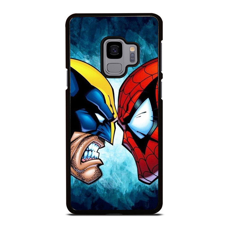 SPIDERMAN VS WOLVERINE MARVEL COMICS Samsung Galaxy S9 Case Cover