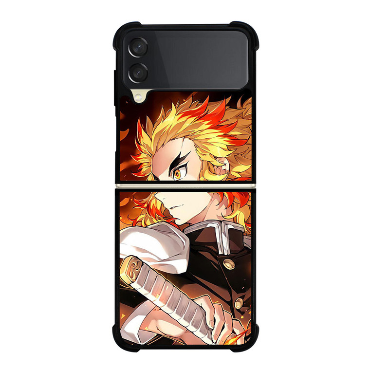 MANGA RENGOKU DEMON SLAYER ANIME Samsung Galaxy Z Flip 3 Case Cover