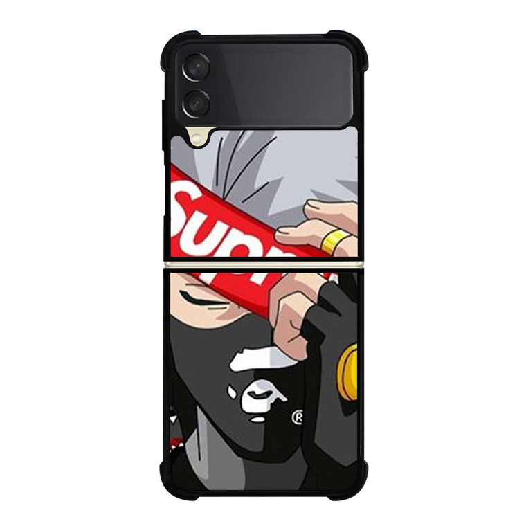 SUPREME BAPE KAKASHI NARUTO Samsung Galaxy Z Flip 3 Case Cover