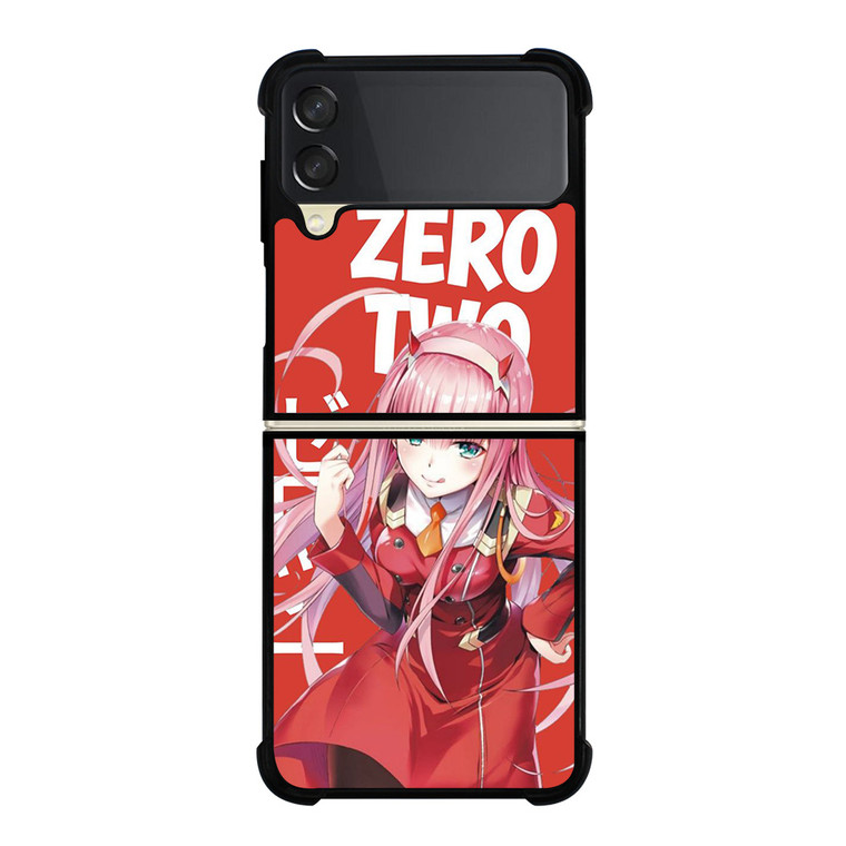 ZERO TWO DARLING IN THE FRANXX ANIME CARTOON Samsung Galaxy Z Flip 3 Case Cover