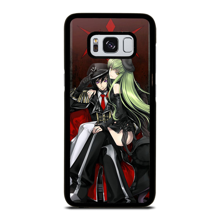 CODE GEASS LELOUCH CAMPEROUGE AND C.C ANIME MANGA Samsung Galaxy S8 Case Cover