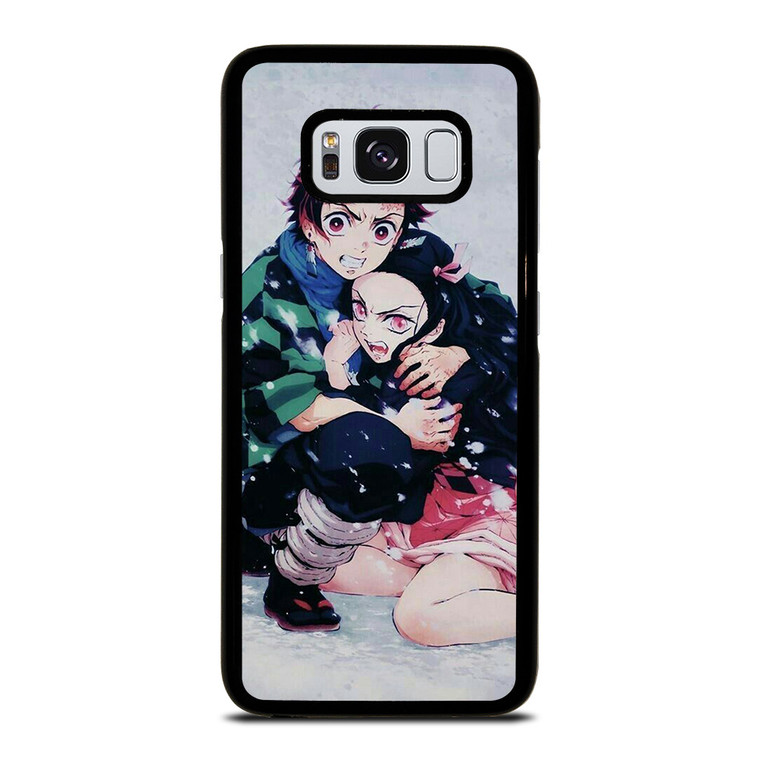 DEMON SLAYER KIMETSU NO YAIBA TANJIRO KAMADO NEZUKO Samsung Galaxy S8 Case Cover