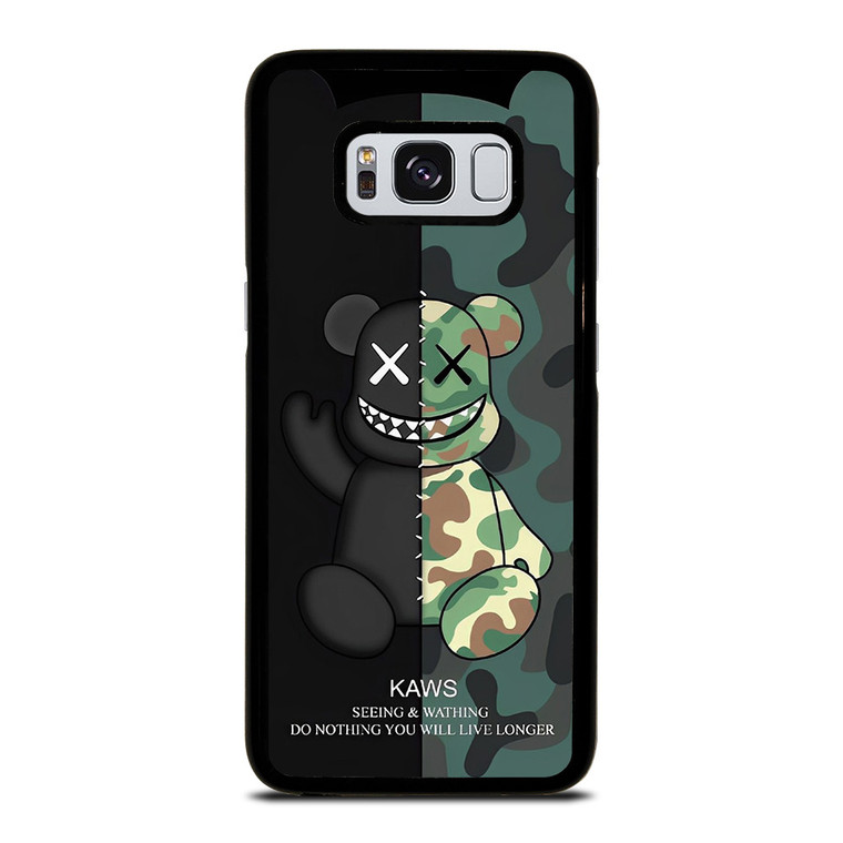 KAWS CAMO SEEING AND WATHING Samsung Galaxy S8 Case Cover