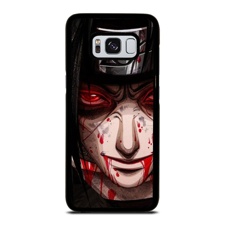 UCHIHA ITACHI NARUTO BLOOD FACE Samsung Galaxy S8 Case Cover