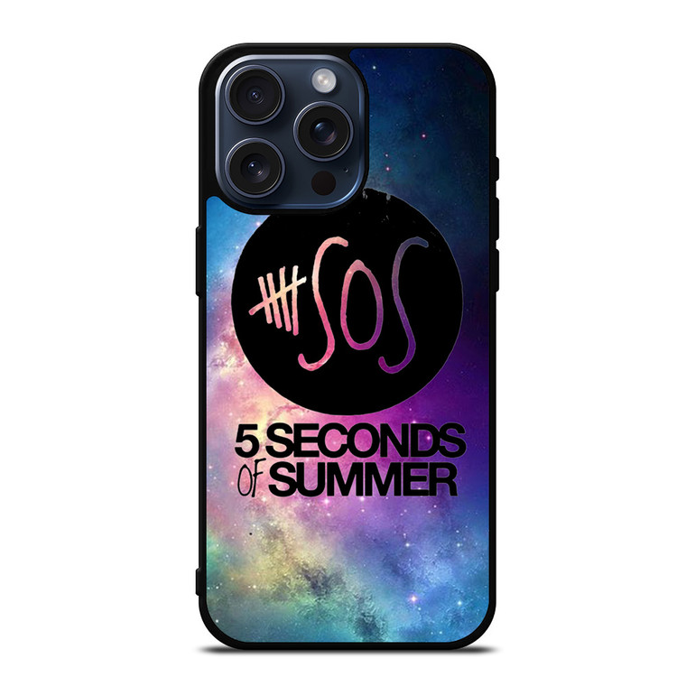 5 SECONDS OF SUMMER 1 5SOS iPhone 15 Pro Max Case Cover