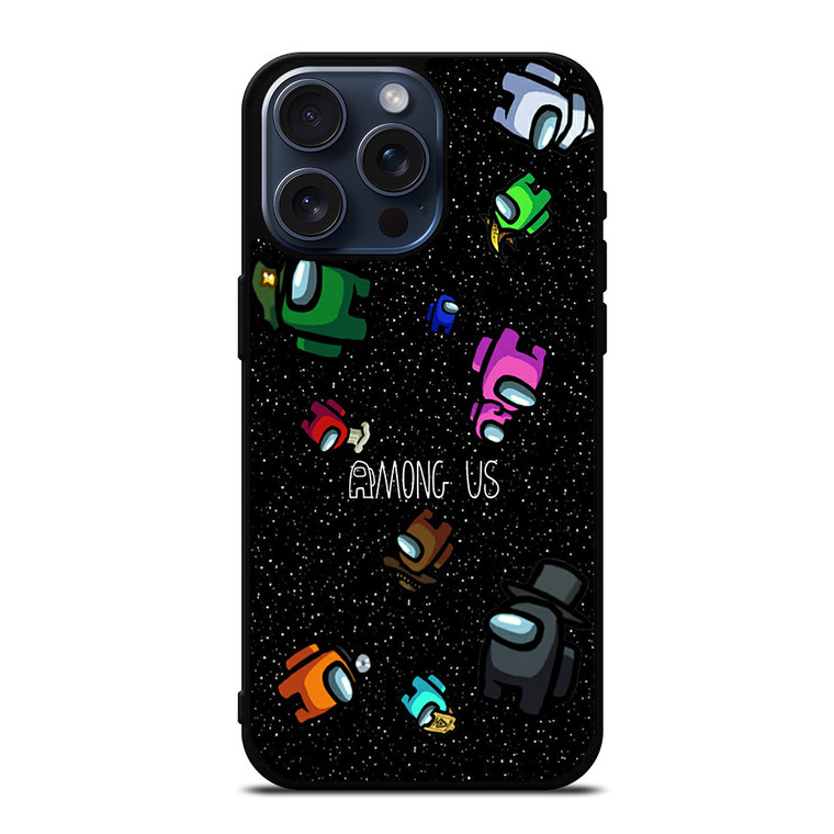 AMONG US CHARACTER SPACE iPhone 15 Pro Max Case Cover