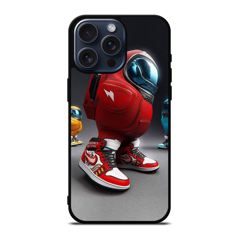 AMONG US NIKE SHOE iPhone 15 Pro Max Case Cover