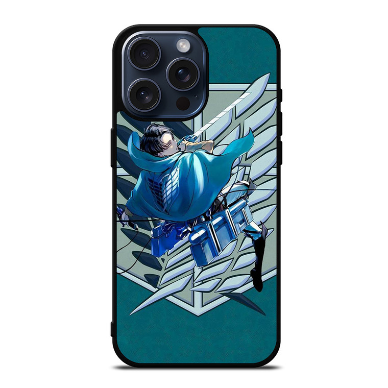 ATTACK ON TITAN EREN YEAGER iPhone 15 Pro Max Case Cover