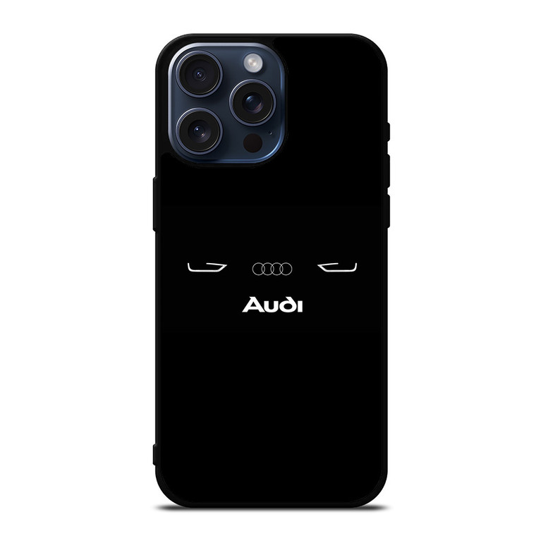 AUDI SIGN LOGO CAR iPhone 15 Pro Max Case Cover