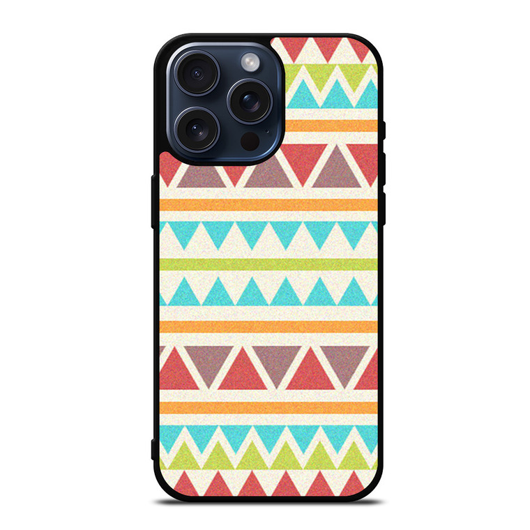 AZTEC TIBAL PATTERN iPhone 15 Pro Max Case Cover