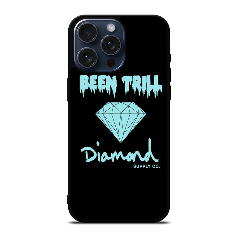 BEEN TRILL DIAMOND BLACK iPhone 15 Pro Max Case Cover