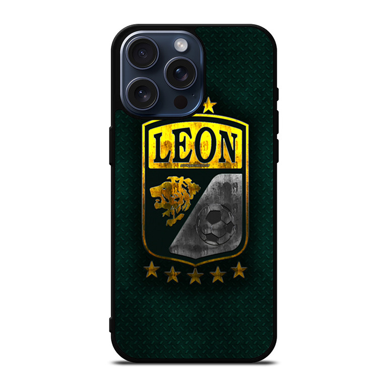CLUB LEON FOOTBALL EMBLEM iPhone 15 Pro Max Case Cover