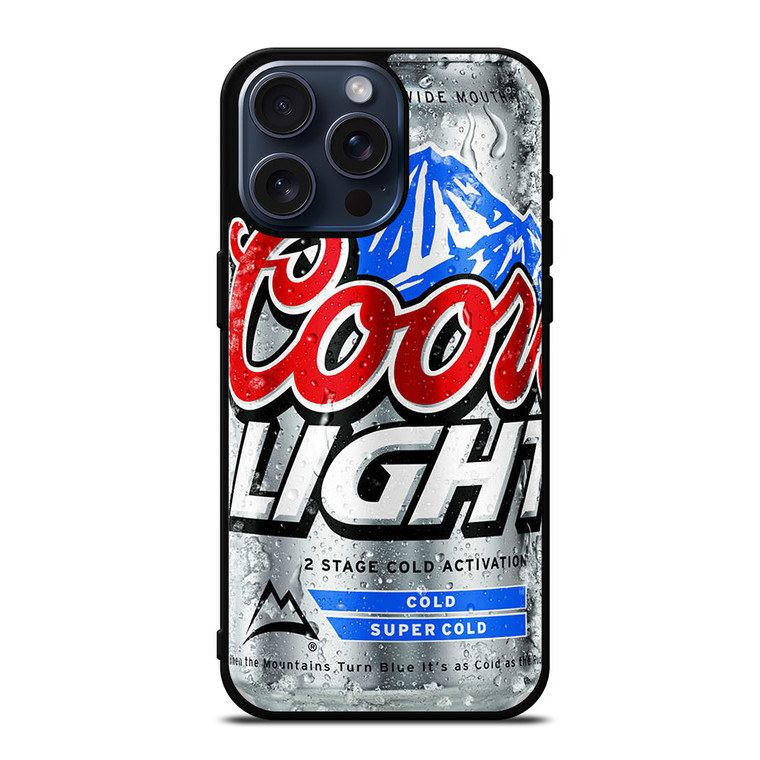 COORS LIGHT BEER iPhone 15 Pro Max Case Cover