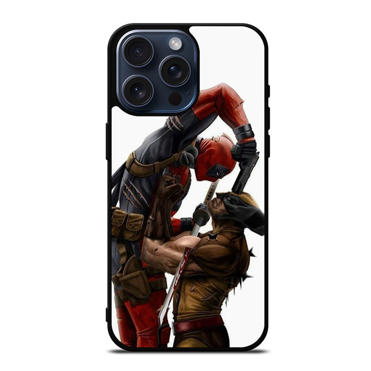 DEADPOOL VS WOLVERINE iPhone 15 Pro Max Case Cover