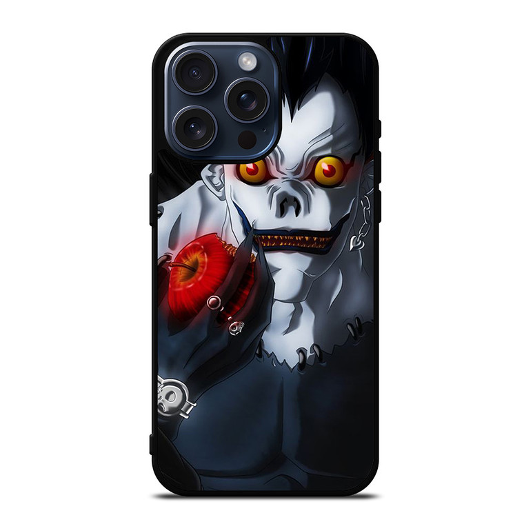 DEATH NOTE ANIME RYUK APPLE iPhone 15 Pro Max Case Cover