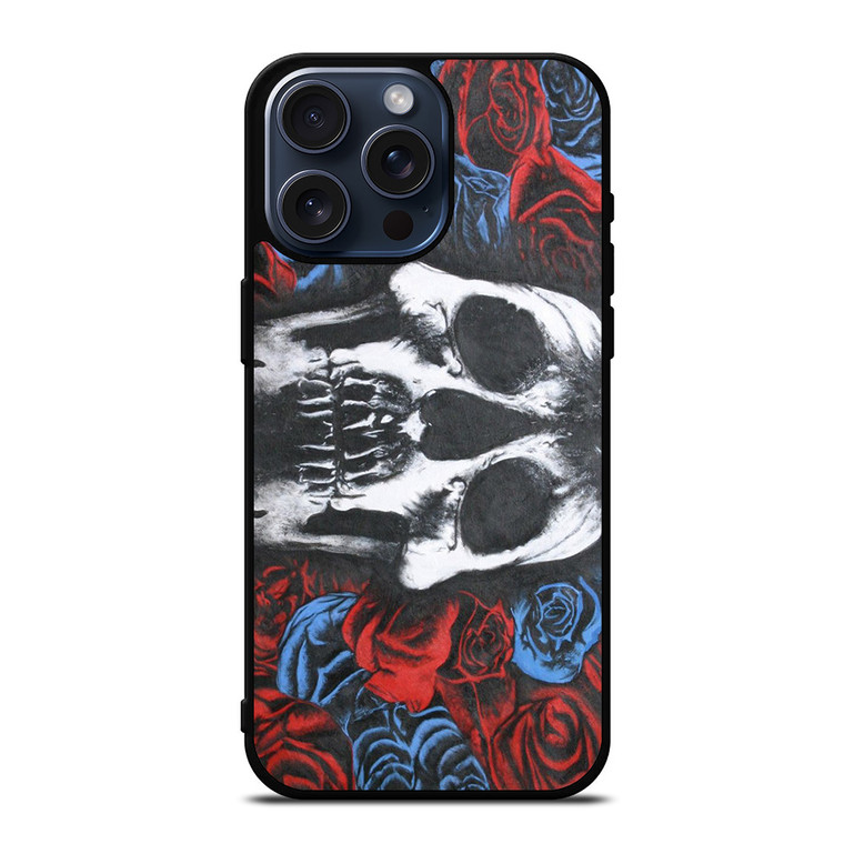 DEFTONES ROCK BAND SKULL iPhone 15 Pro Max Case Cover