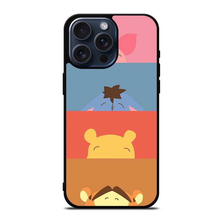 DISNEY WINNIE THE POOH AND FRIENDS iPhone 15 Pro Max Case Cover