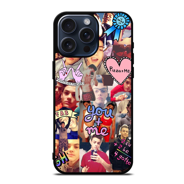 DOLAN TWINS COLLAGE 3 iPhone 15 Pro Max Case Cover