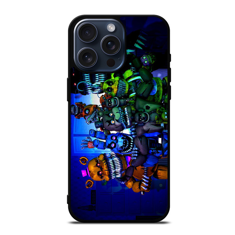 FIVE NIGHTS AT FREDDY'S Character iPhone 15 Pro Max Case Cover