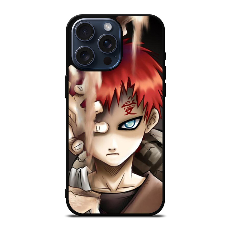 GAARA FACE NARUTO ANIME iPhone 15 Pro Max Case Cover