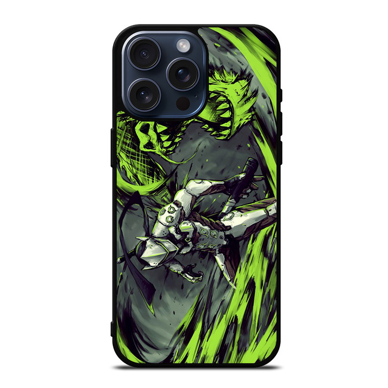 GENJI OVERWATCH DRAGON 3 iPhone 15 Pro Max Case Cover