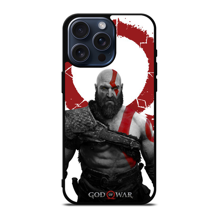 GOD OF WAR 4 KRATOS iPhone 15 Pro Max Case Cover
