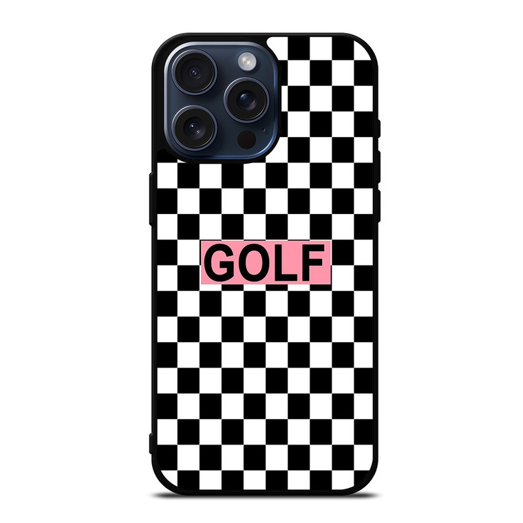 GOLF WANG BLACK WHITE PATTERN iPhone 15 Pro Max Case Cover