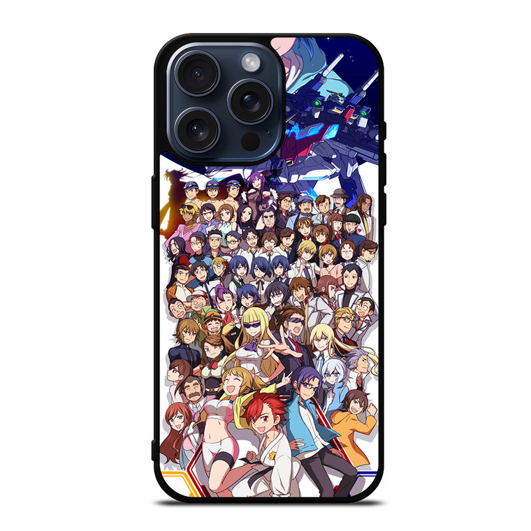 GUNDAM BUILD FIGHTER CHARACTER iPhone 15 Pro Max Case Cover