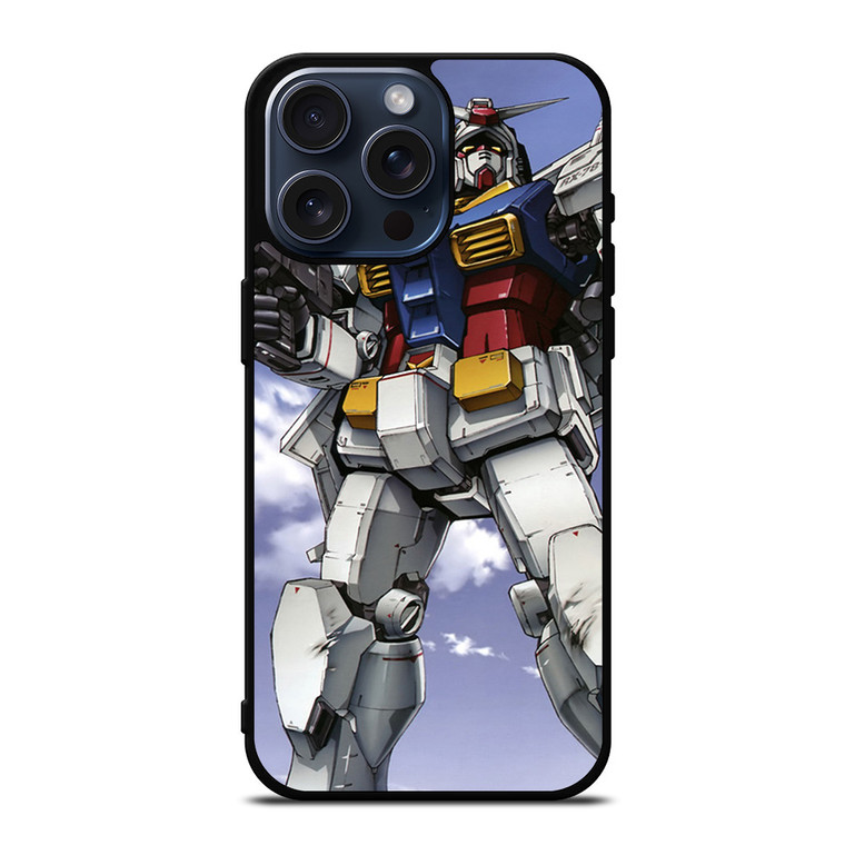 GUNDAM MOBILE SUIT CARTOON iPhone 15 Pro Max Case Cover