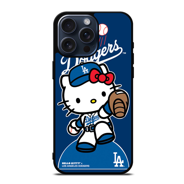 HELLO KITTY LA DODGERS iPhone 15 Pro Max Case Cover