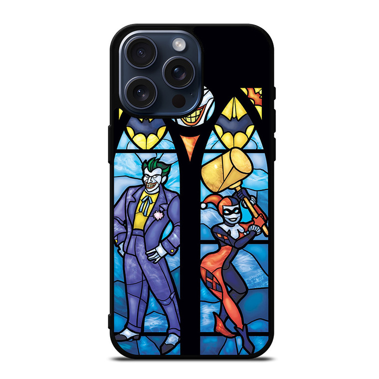 JOKER AND HARLEY QUINN ART iPhone 15 Pro Max Case Cover