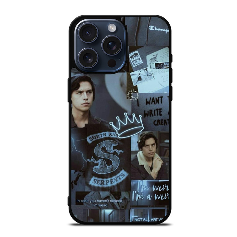 JUGHEAD JONES RIVERDALE COLLAGE iPhone 15 Pro Max Case Cover