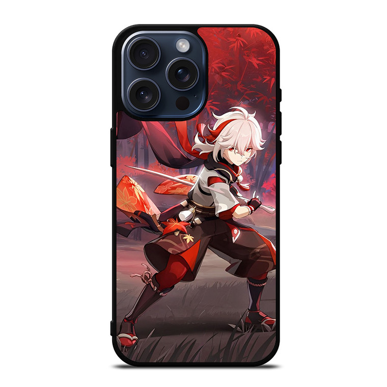 KAEDEHARA KAZUHA GENSHIN IMPACT iPhone 15 Pro Max Case Cover