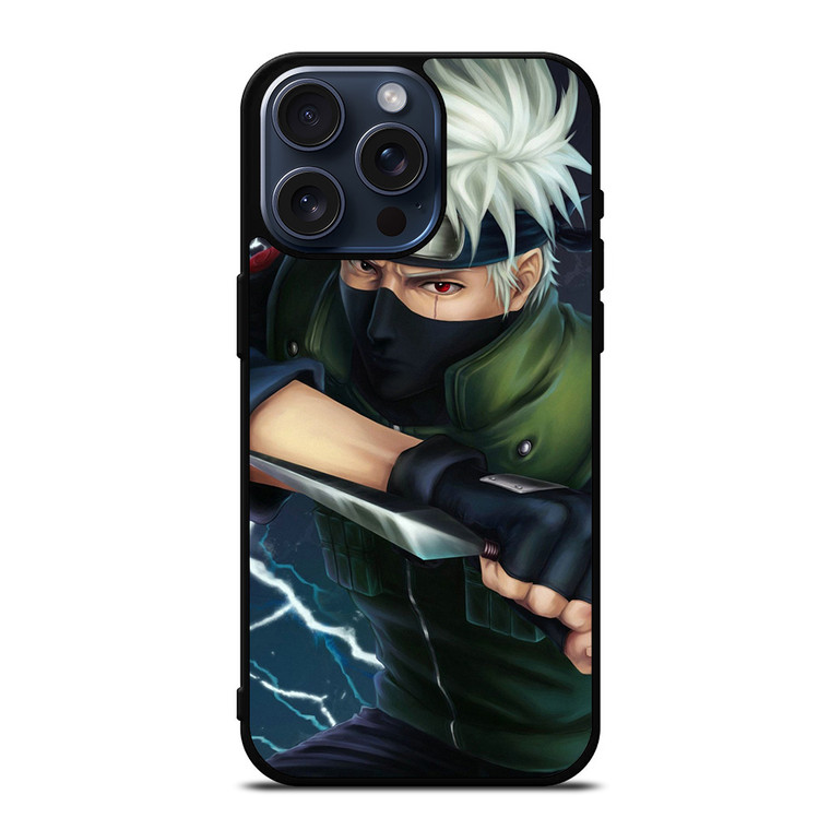 KAKASHI NARUTO ANIME iPhone 15 Pro Max Case Cover