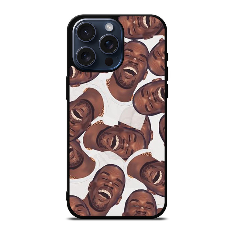 KANYE WEST KIMOJI iPhone 15 Pro Max Case Cover