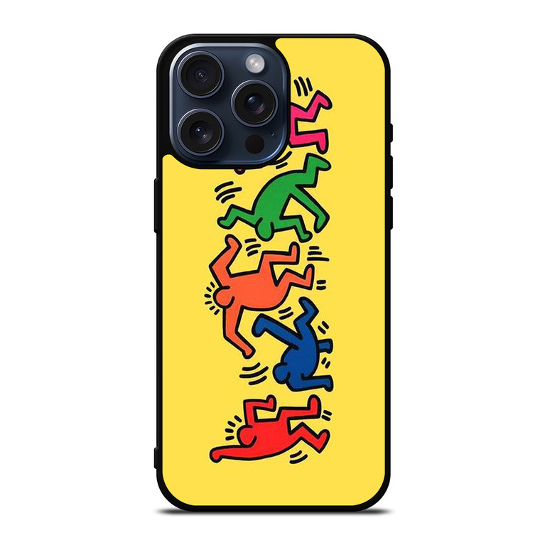 KEITH HARING CARACTER iPhone 15 Pro Max Case Cover