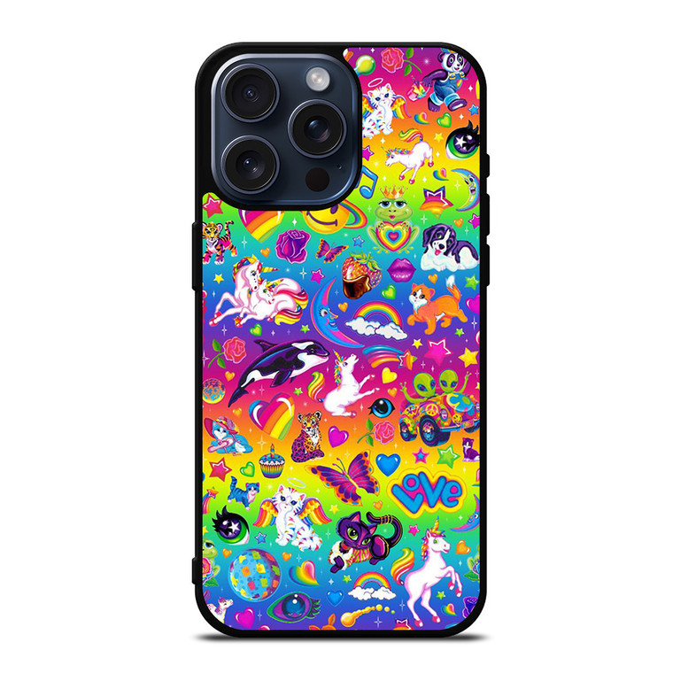 LISA FRANK SWAG CUTE iPhone 15 Pro Max Case Cover