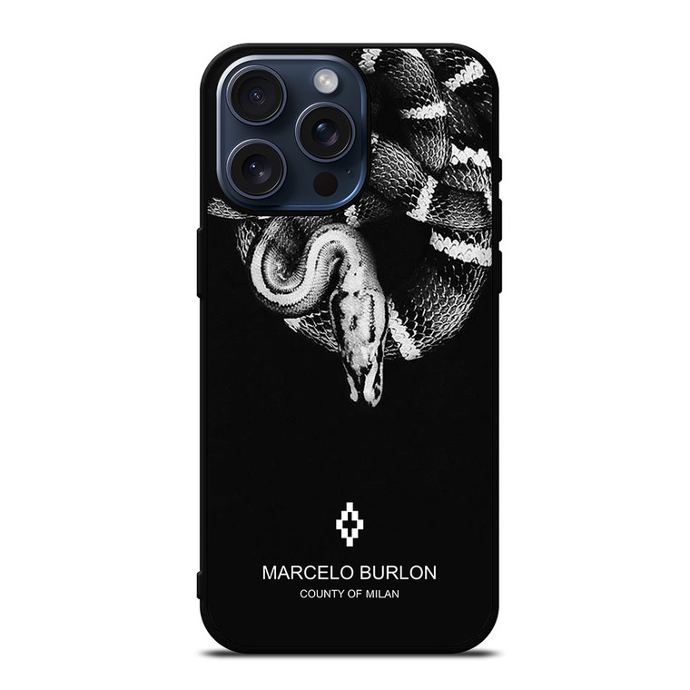 MARCELO BURLON SNAKE 2 iPhone 15 Pro Max Case Cover