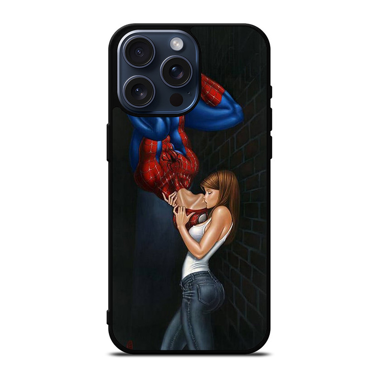 MARY JANE SPIDERMAN KISSING iPhone 15 Pro Max Case Cover