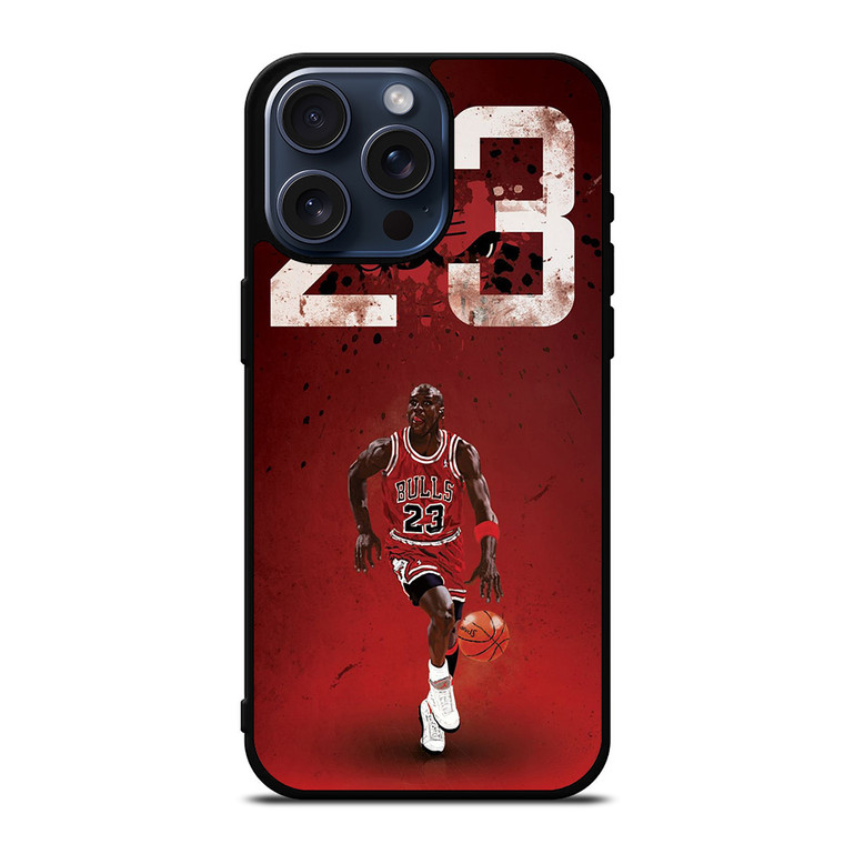 MICHAEL JORDAN 23 iPhone 15 Pro Max Case Cover