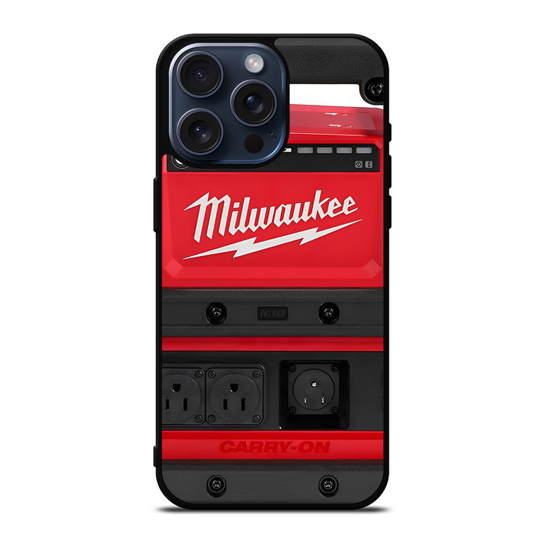 MILWAUKEE POWER STATION M18 iPhone 15 Pro Max Case Cover