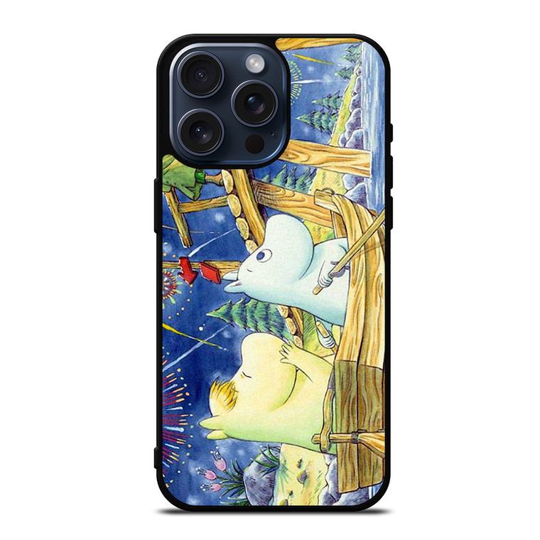 MOOMIN CARTOON LOVE iPhone 15 Pro Max Case Cover