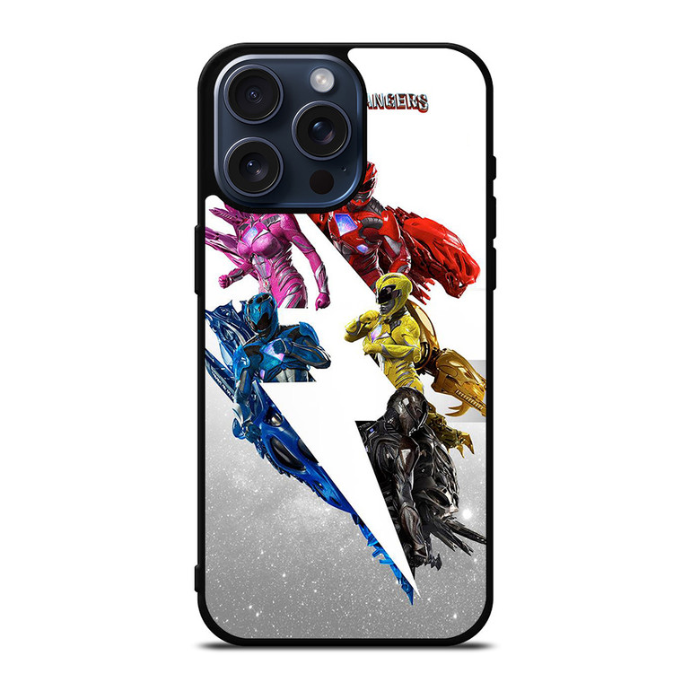 NEW POWER RANGERS AND ZORD iPhone 15 Pro Max Case Cover