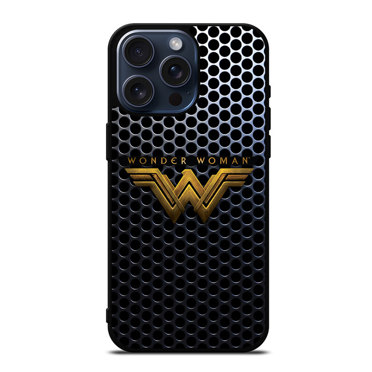 NEW WONDER WOMAN LOGO iPhone 15 Pro Max Case Cover