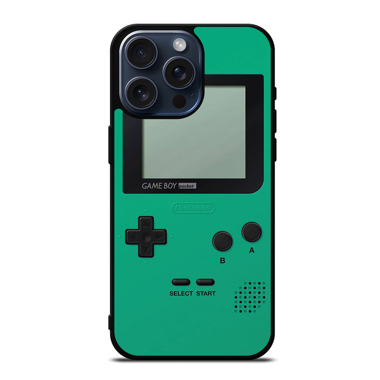 NINTENDO GAME BOY POCKET CONSOLE iPhone 15 Pro Max Case Cover